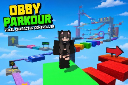 Obby Parkour Voxel Character Controller