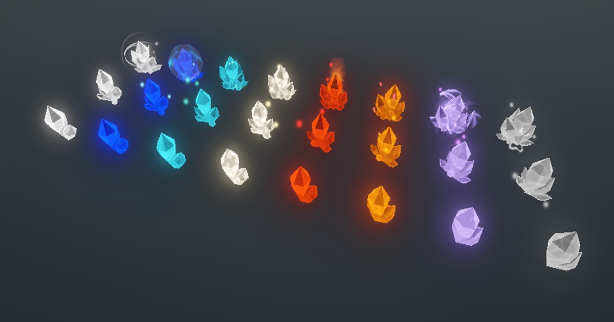 Crystal VFX | VFX Particles | Unity Asset Store