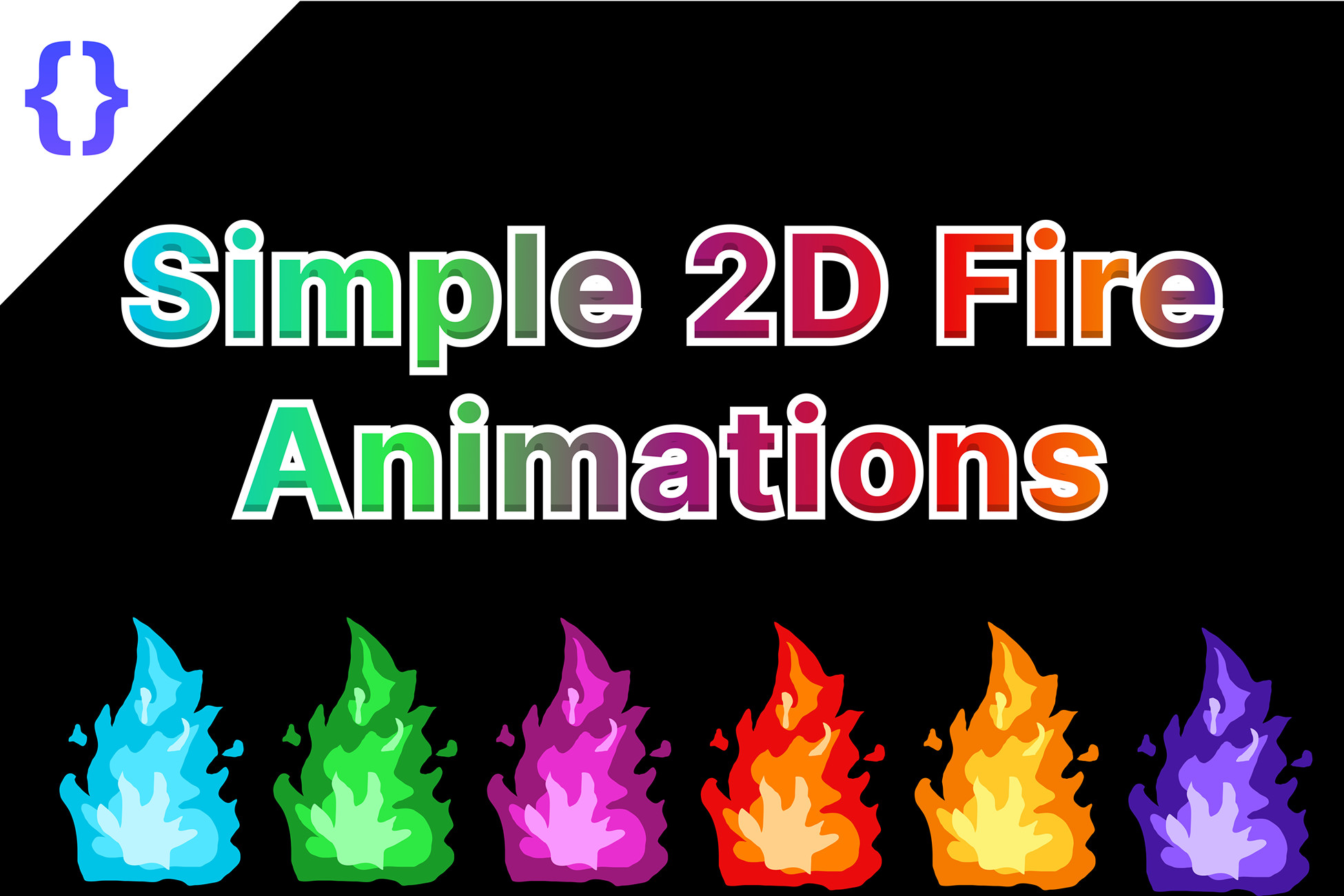 Simple 2D Fire Animation | 2D | Unity Asset Store