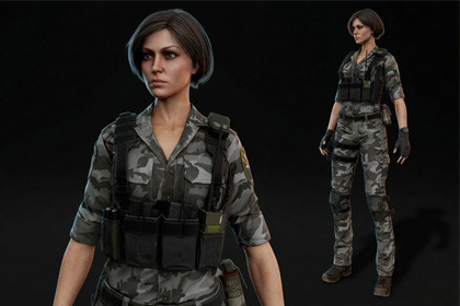 Female Security Officer