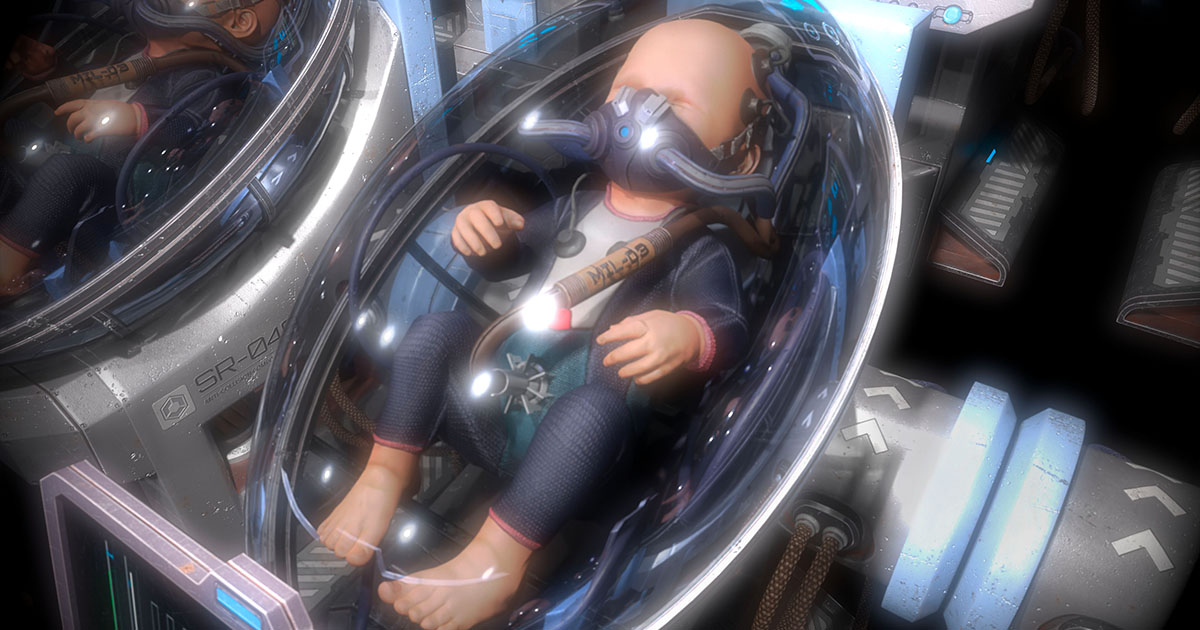Capusle Character Unity Baby In Capsule | Characters | Unity Asset Store
