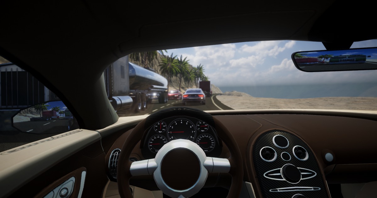 Car interior 18 | 3D Land | Unity Asset Store