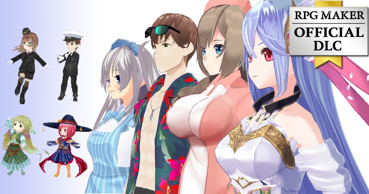 RPG Maker Unite Walking Graphics Pack 2 | 2D Characters | Unity Asset Store
