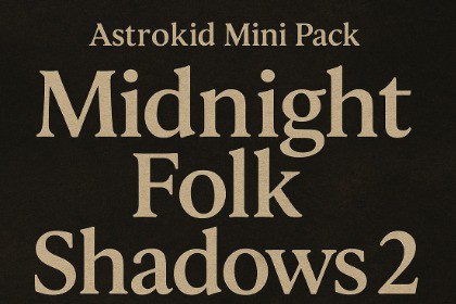 Astrokid Mini Pack - Midnight Folk Shadows 2