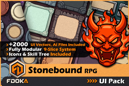 Stonebound RPG UI Pack