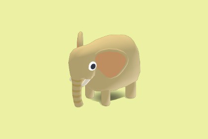 Pygmy Elephant - Quirky Series