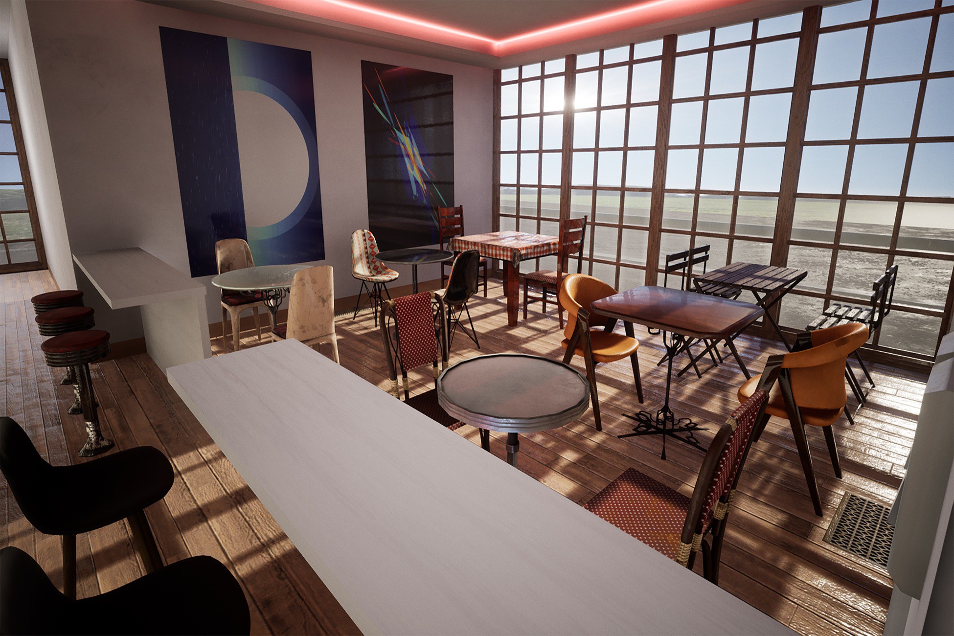 Table In Unity Chairs & Tables / 24 Assets | 3D Props | Unity Asset Store