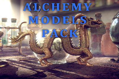 Alchemy Interior props pack