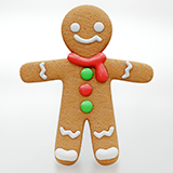 Gingerbread men rigged characters pack