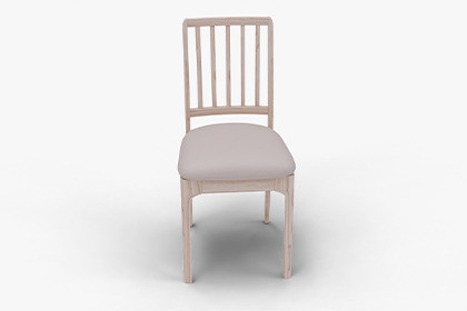 Light Wooden Chair – Game Ready 3D Furniture Model