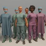 Nurse & Surgeon Woman