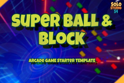 Super Ball and Block Game Template