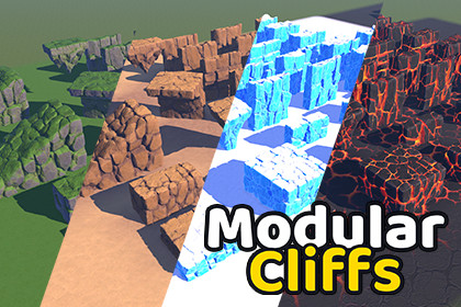 Stylized Nature - Modular Cliffs Pack