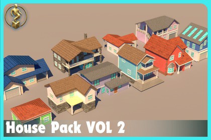 Low Poly Saburban Pack Vol 2