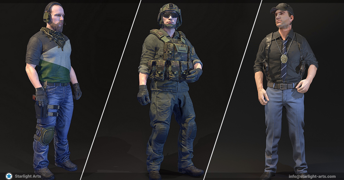 Modular Characters Megapack | 3D Characters | Unity Asset Store