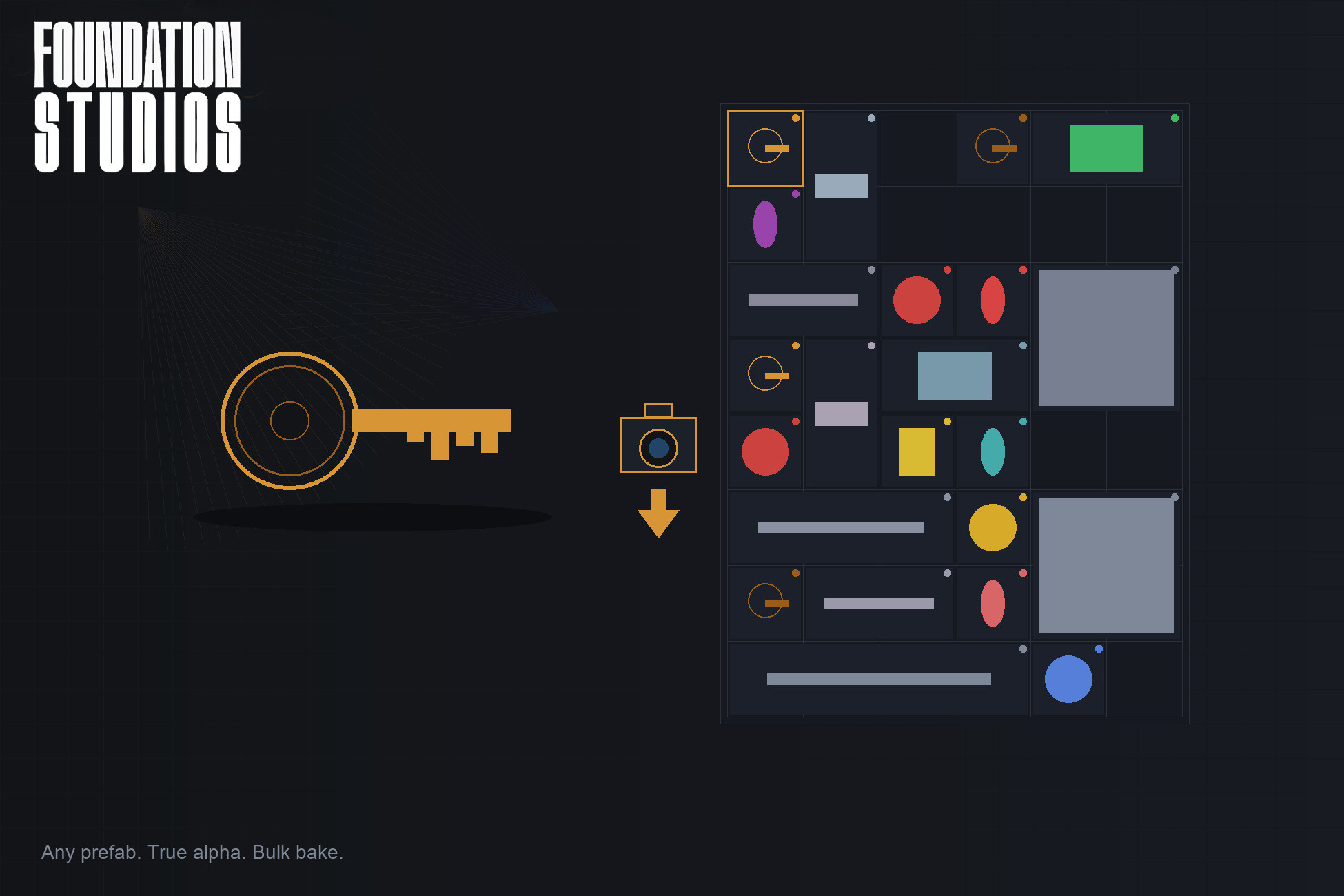 Icon Baker — Prefabs to Clean 2D Icons