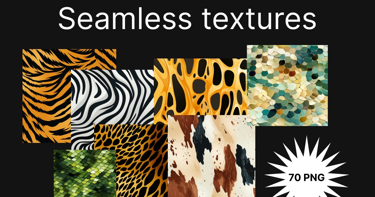 Animal print texture 2D AI | 2D Abstract | Unity Asset Store