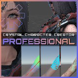 Crystal Character Creator Professional | Sculpt any Model & GC2 Integration