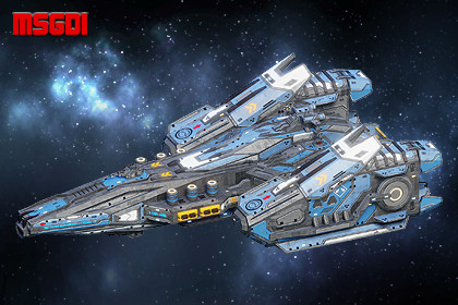 Spaceship Starmaster Frigate