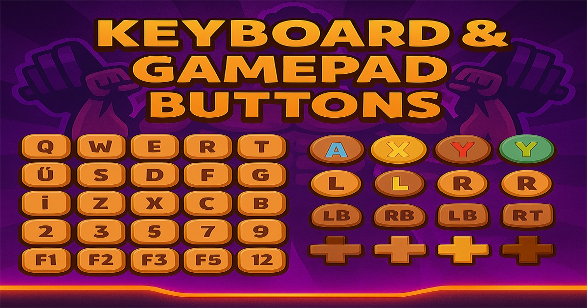 PC & Console Buttons Icons | 2D Icons | Unity Asset Store