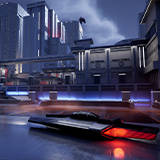 Science Fiction Brutalist City