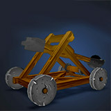 Catapult Animated Object