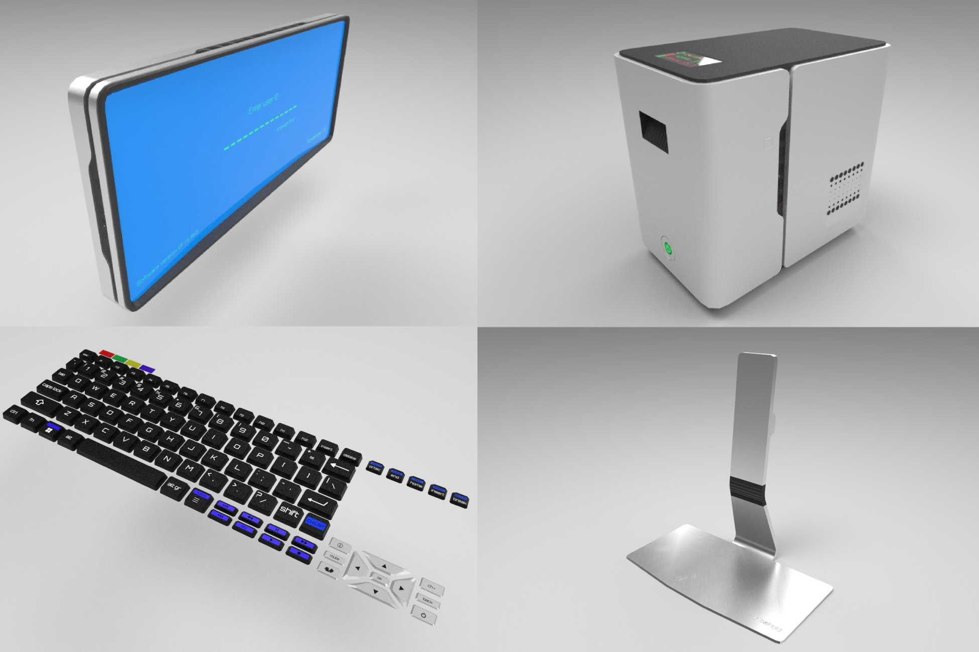 Desktop PC | 3D Electronics | Unity Asset Store