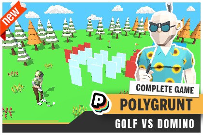 Golf vs Domino | [Template + Editor]