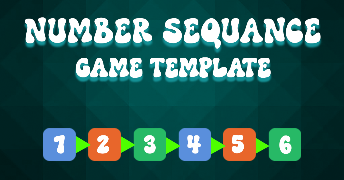 Number Sequence Game Template | Packs | Unity Asset Store