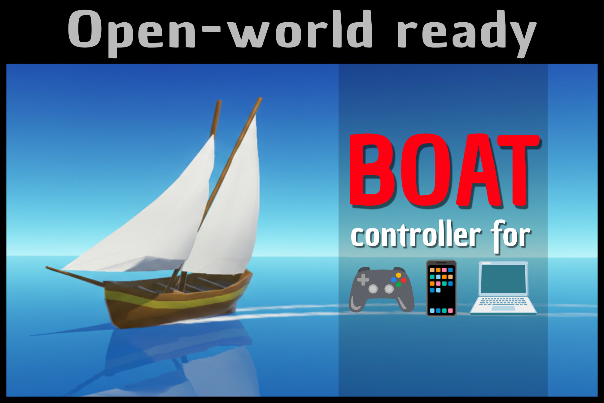 Arcade Boat & Ship Controller - PC, Mobile, Gamepad input | Physics ...