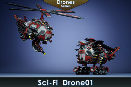 Sci-Fi Drone01