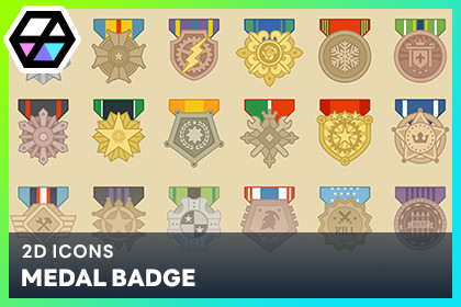 2D Icons - Medal2