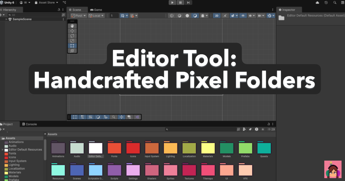 Pixel Inventory Unity Handcrafted Pixel Folders | GUI Tools | Unity Asset Store
