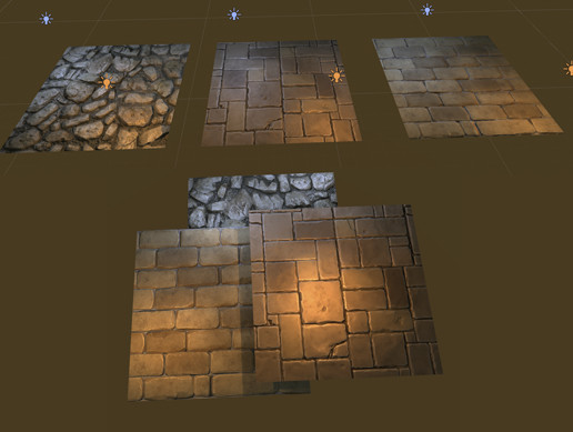 Seamless Stones and Tiles Materials | 2D Stone | Unity Asset Store