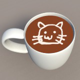 Simple Latte Art Drawing System