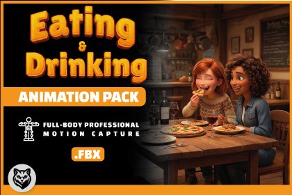 Eating and Drinking Animation Pack
