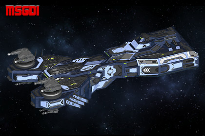 Spaceship Kerzalk Frigate