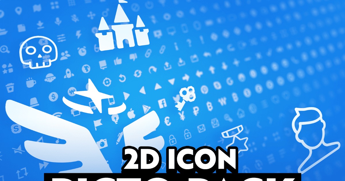 2D Icons - Picto Pack | 2D 아이콘 | Unity Asset Store