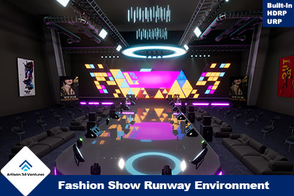 Fashion Show Runway Environment