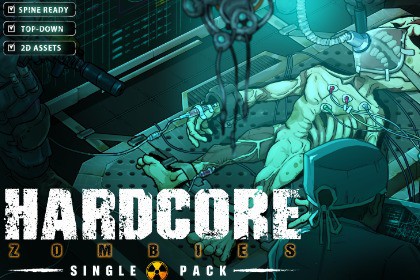 HARDCORE ZOMBIES SINGLE PACK