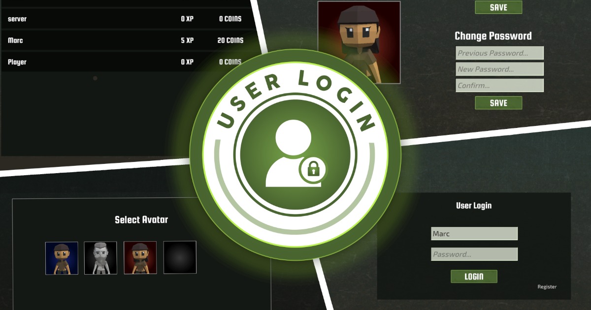 User Login - API and Database | Network | Unity Asset Store