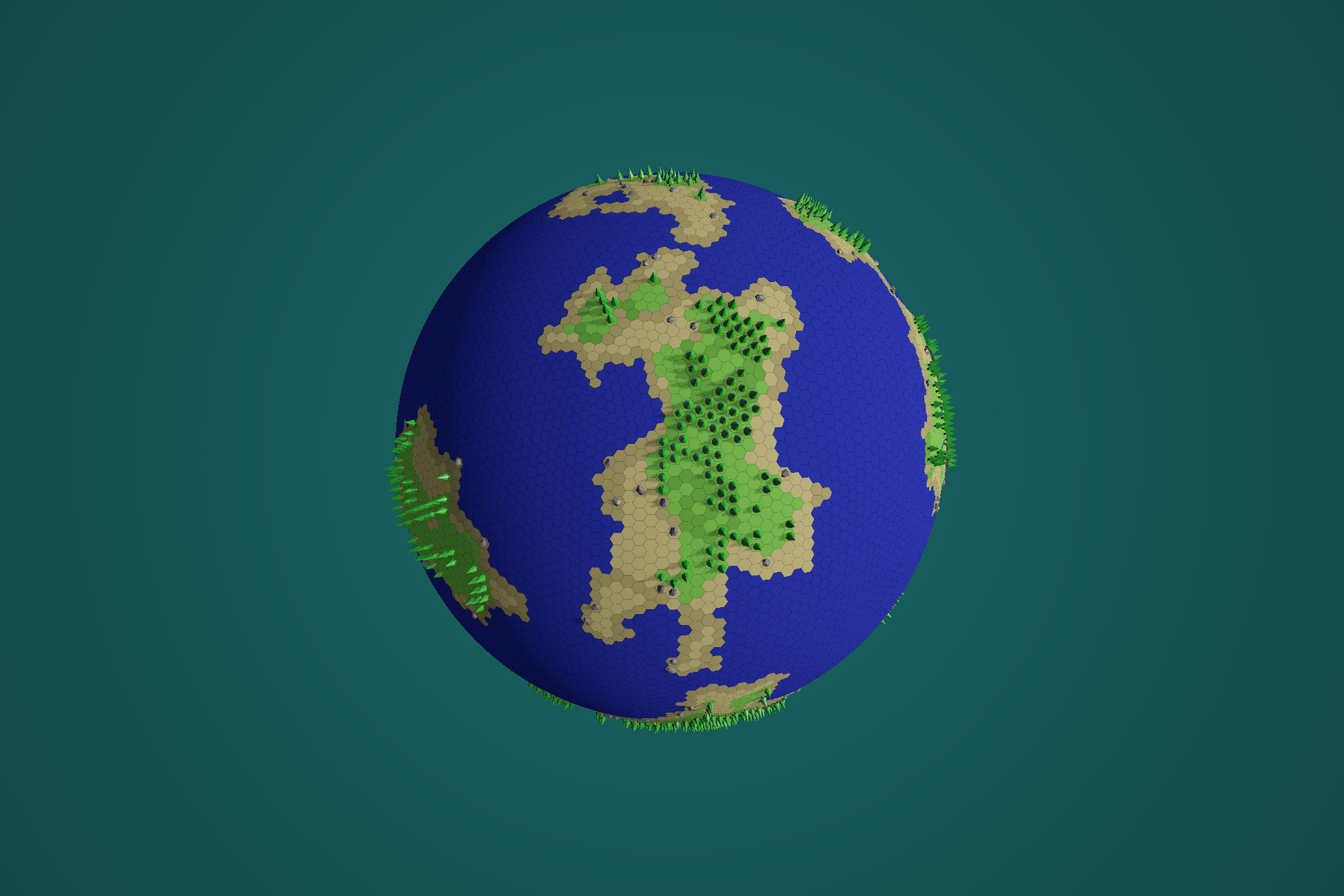 Hex Planet System | 모델링 | Unity Asset Store