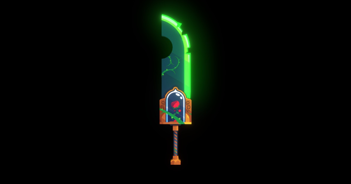 Verdant Reaper Sword | 3D Weapons | Unity Asset Store