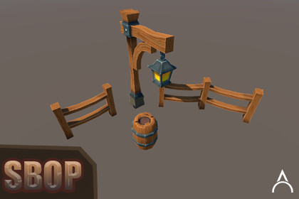 Stylized Basic Outside Props