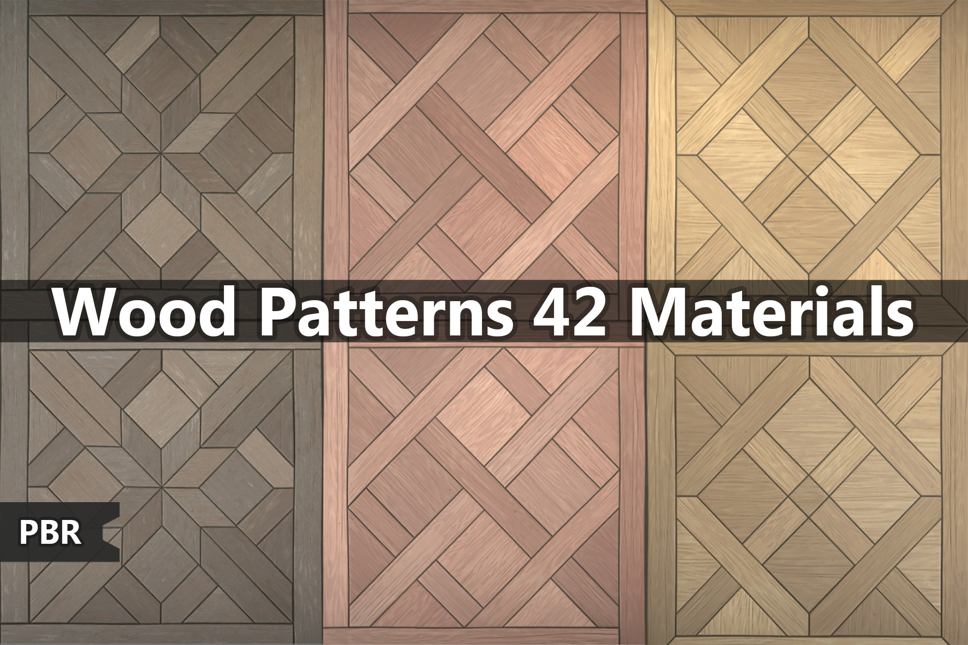Wood Patterns Material Pack | 2D Wood | Unity Asset Store