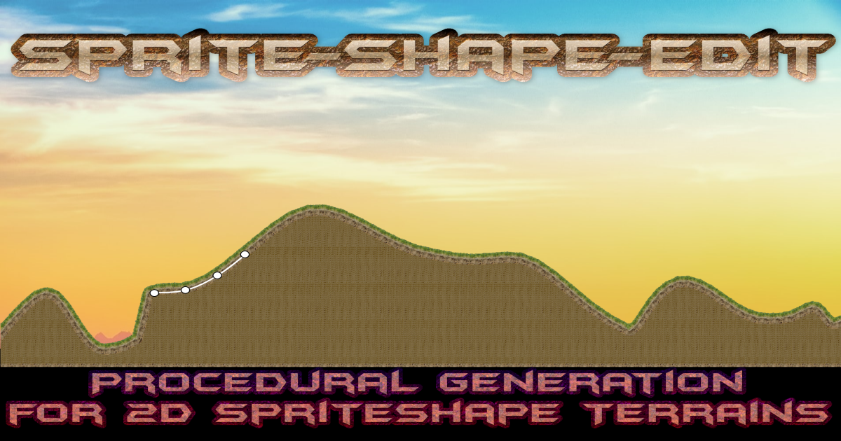 Sprite-Shape-Edit Ver1.36 | Terrain | Unity Asset Store