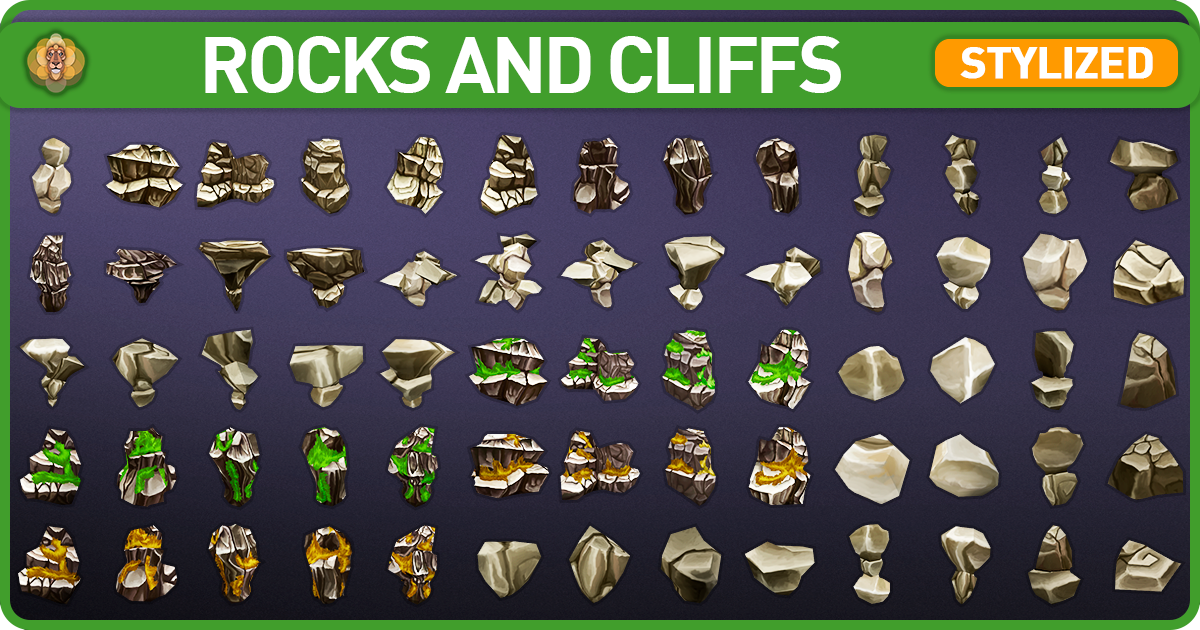 Stylized Rocks and Cliffs | 3D Environments | Unity Asset Store