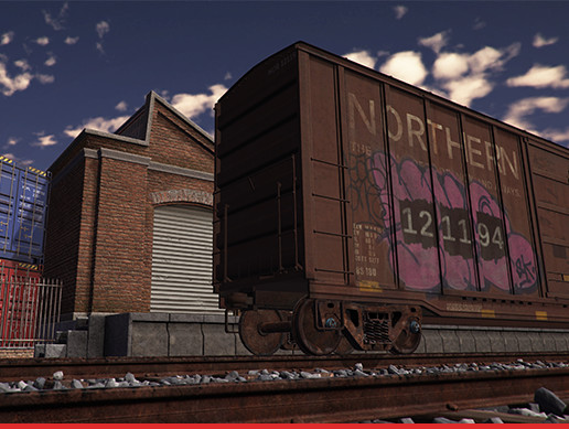 Train Yard | 3D | Unity Asset Store