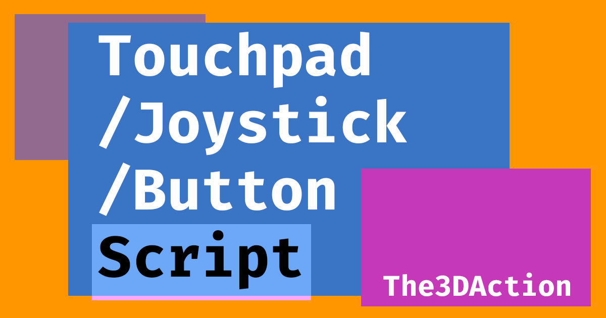 Button Script Touchpad/Joystick/Button Script | Input Management | Unity Asset Store