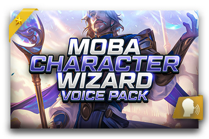MOBA Character - Wizard Voice Pack